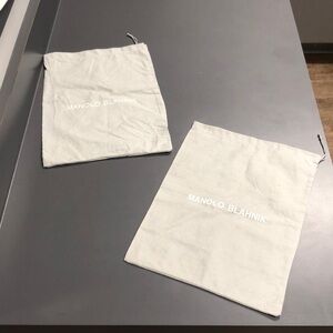 ⭐️⬇️ Manolo Blahnik Dust Bag Set